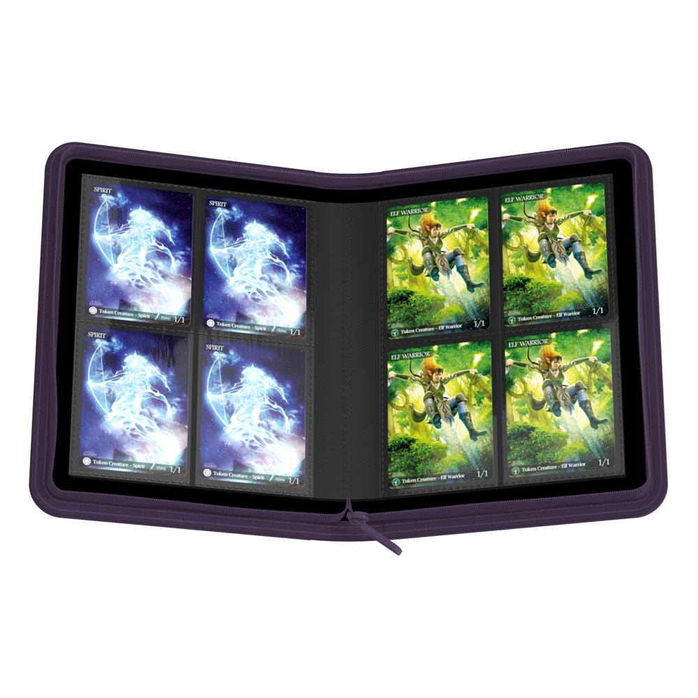 Ultimate Guard Zipfolio 160 8-Pocket Xenoskin - Purple 4260250078624