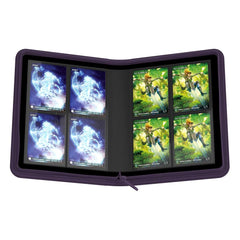 Ultimate Guard Zipfolio 160 8-Pocket Xenoskin - Purple 4260250078624