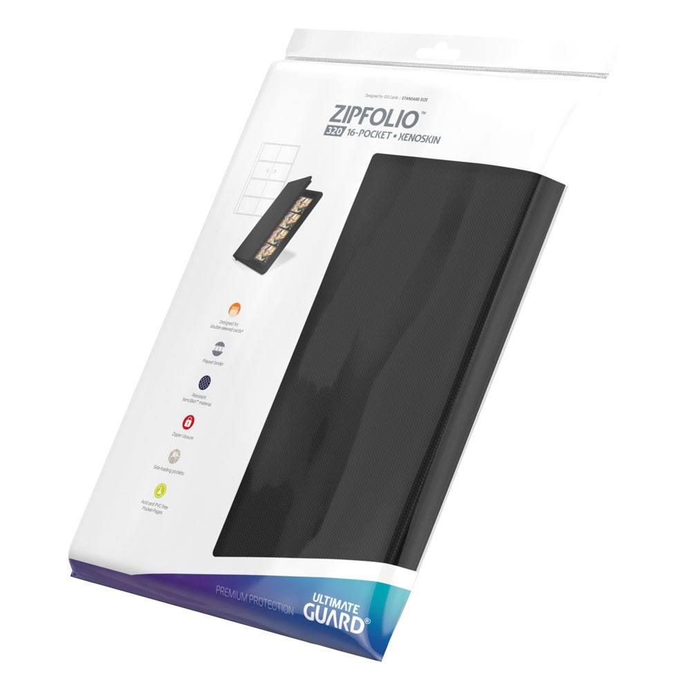 Ultimate Guard Zipfolio 320 - 16-Pocket XenoSkin Black 4260250078648