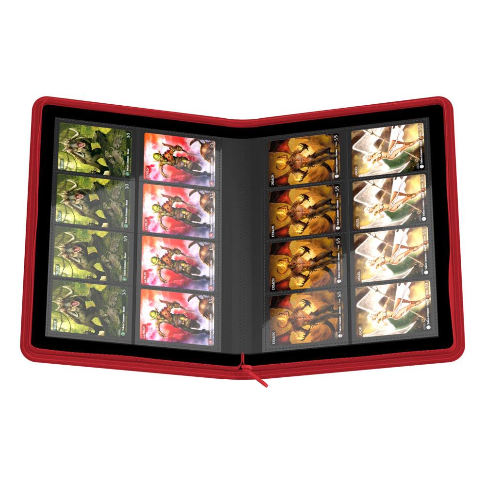 Ultimate Guard Zipfolio 320 16-Pocket Xenoskin - Red 4260250078679