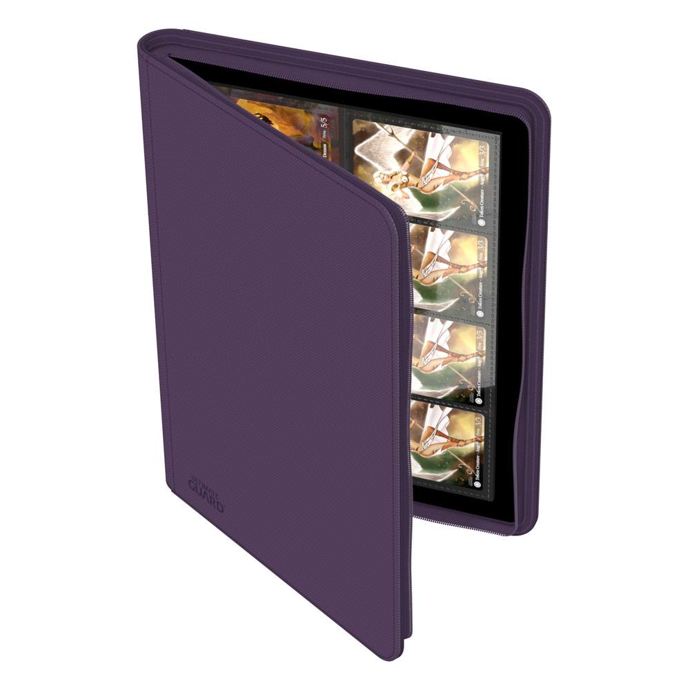 Ultimate Guard Zipfolio 320 - 16-Pocket Xenoskin Purple - Amuzzi