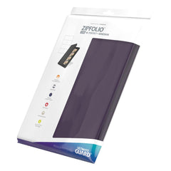 Ultimate Guard Zipfolio 320 - 16-Pocket Xenoskin Purple - Amuzzi