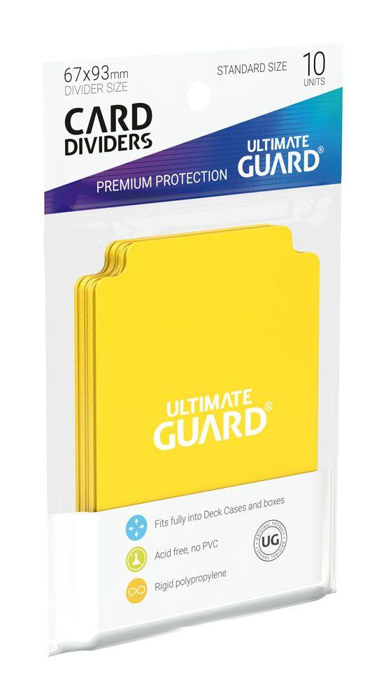 Ultimate Guard Card Dividers Standard Size Yellow (10) - Amuzzi