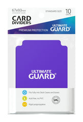Ultimate Guard Card Dividers Standard Size Purple (10) 4260250078914
