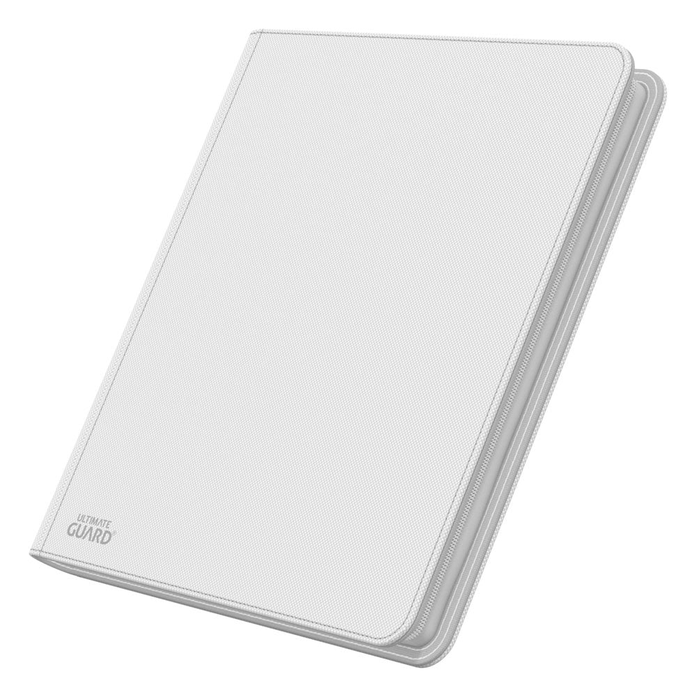 Ultimate Guard Zipfolio 480 - 24-Pocket Xenoskin (Quadrow) - White - Amuzzi