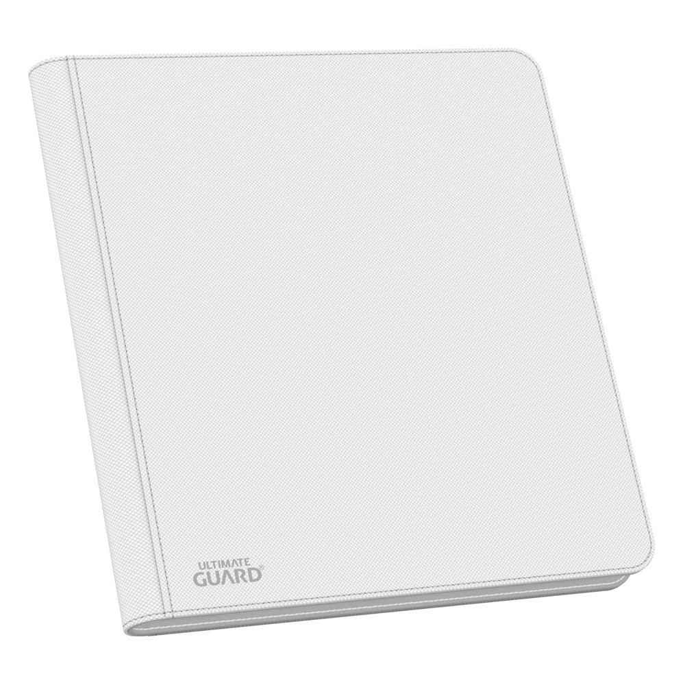 Ultimate Guard Zipfolio 480 - 24-Pocket Xenoskin (Quadrow) - White - Amuzzi