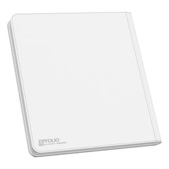 Ultimate Guard Zipfolio 480 - 24-Pocket Xenoskin (Quadrow) - White - Amuzzi