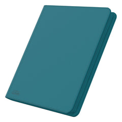 Ultimate Guard Zipfolio 480 - 24-Pocket Xenoskin (Quadrow) - Petrol Blue - Amuzzi