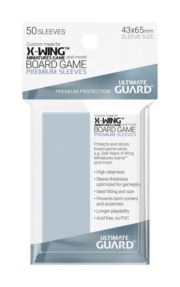 Ultimate Guard Premium Soft Sleeves For Board Game Cards Star Wars™ X-Wing™ Miniatures Game (50) - Amuzzi