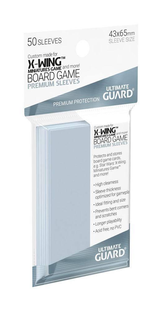 Ultimate Guard Premium Soft Sleeves For Board Game Cards Star Wars™ X-Wing™ Miniatures Game (50) - Amuzzi