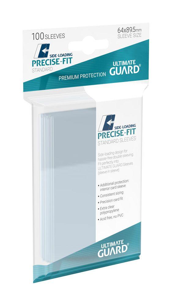 Ultimate Guard Precise-Fit Sleeves Side-Loading Standard Size Transparent (100) - Amuzzi