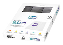 Ultimate Guard 18-Pocket Pages Side-Loading (50) - Black 4056133001366