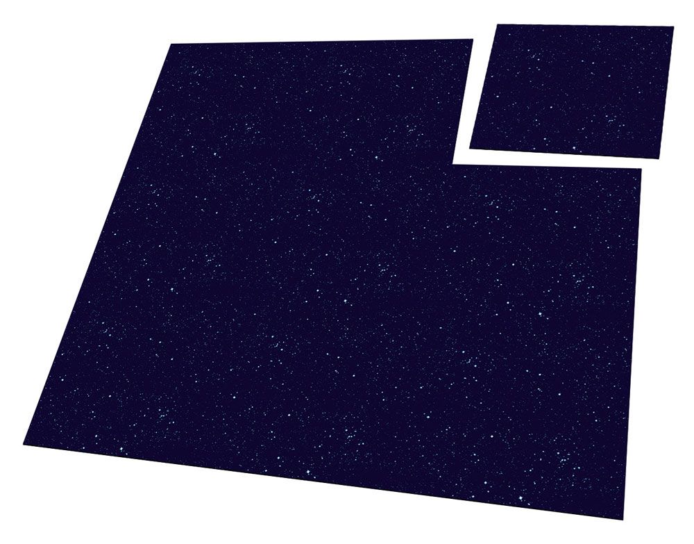 Ultimate Guard Battle-Tiles 1' Dark Space 30 X 30 Cm (9) - Amuzzi