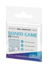Ultimate Guard Premium Sleeves For Board Game Cards Small Square (50) - Amuzzi