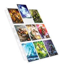 Ultimate Guard 9-Pocket Pages Top-Loading (100) - Transparent 4056133011518