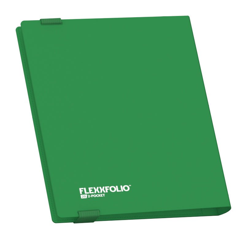 Ultimate Guard Flexxfolio 20 - 2-Pocket - Green 4056133015806