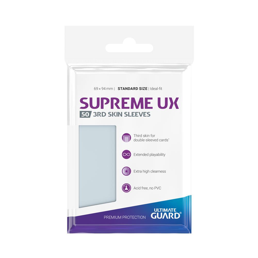 Ultimate Guard Supreme UX 3rd Skin Sleeves (50) 4056133017022