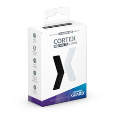 Ultimate Guard Cortex Sleeves Matte Standard Size (100) - Black 4056133018555
