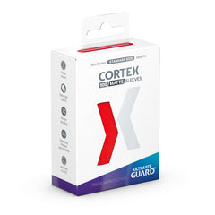Ultimate Guard Cortex Sleeves Matte Standard Size (100) - Red 4056133018616