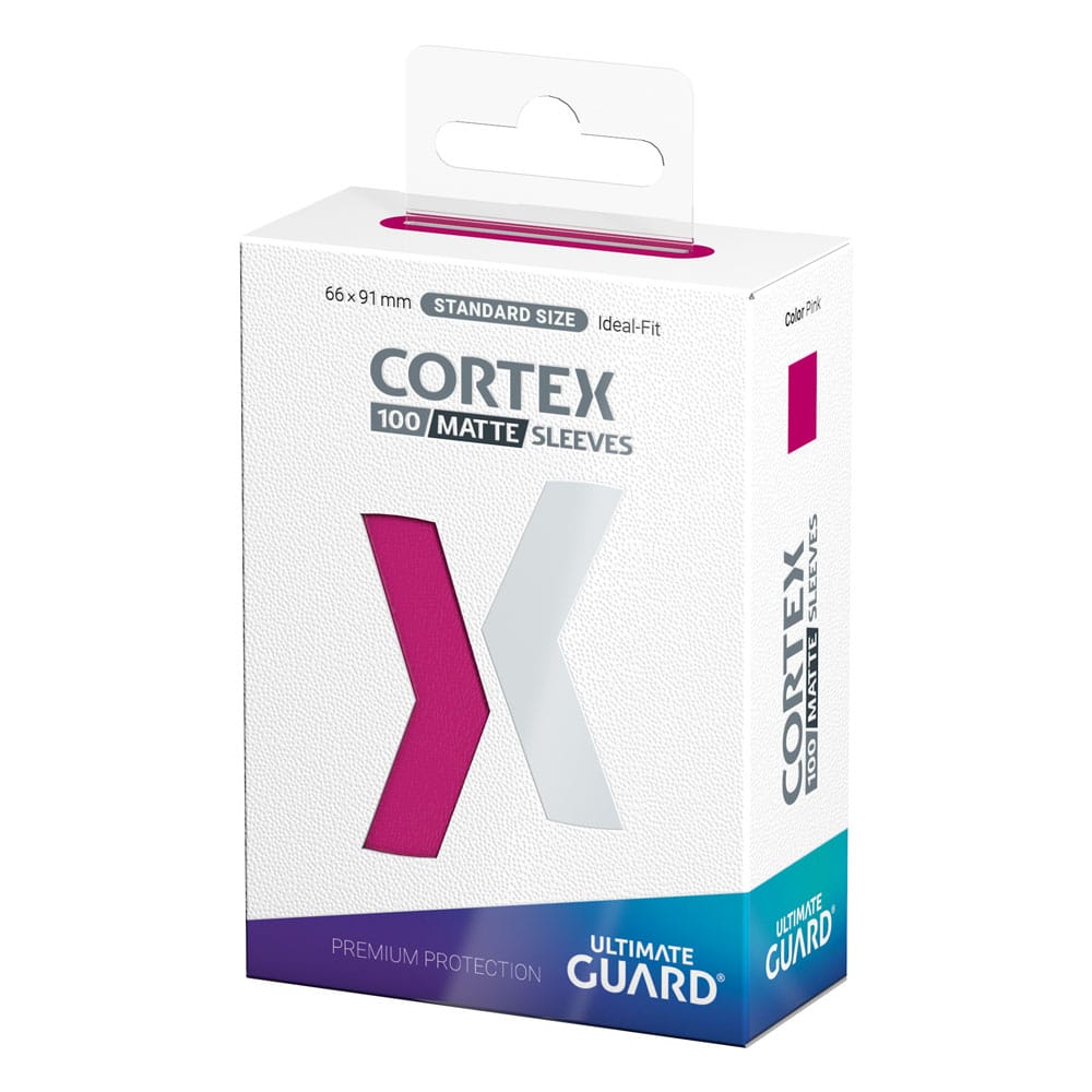 Ultimate Guard Cortex Sleeves Matte Standard Size (100) - Pink 4056133018760