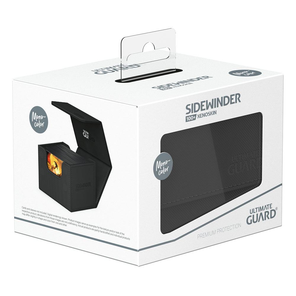 Ultimate Guard Sidewinder 100+ Xenoskin Monocolor Black - Amuzzi