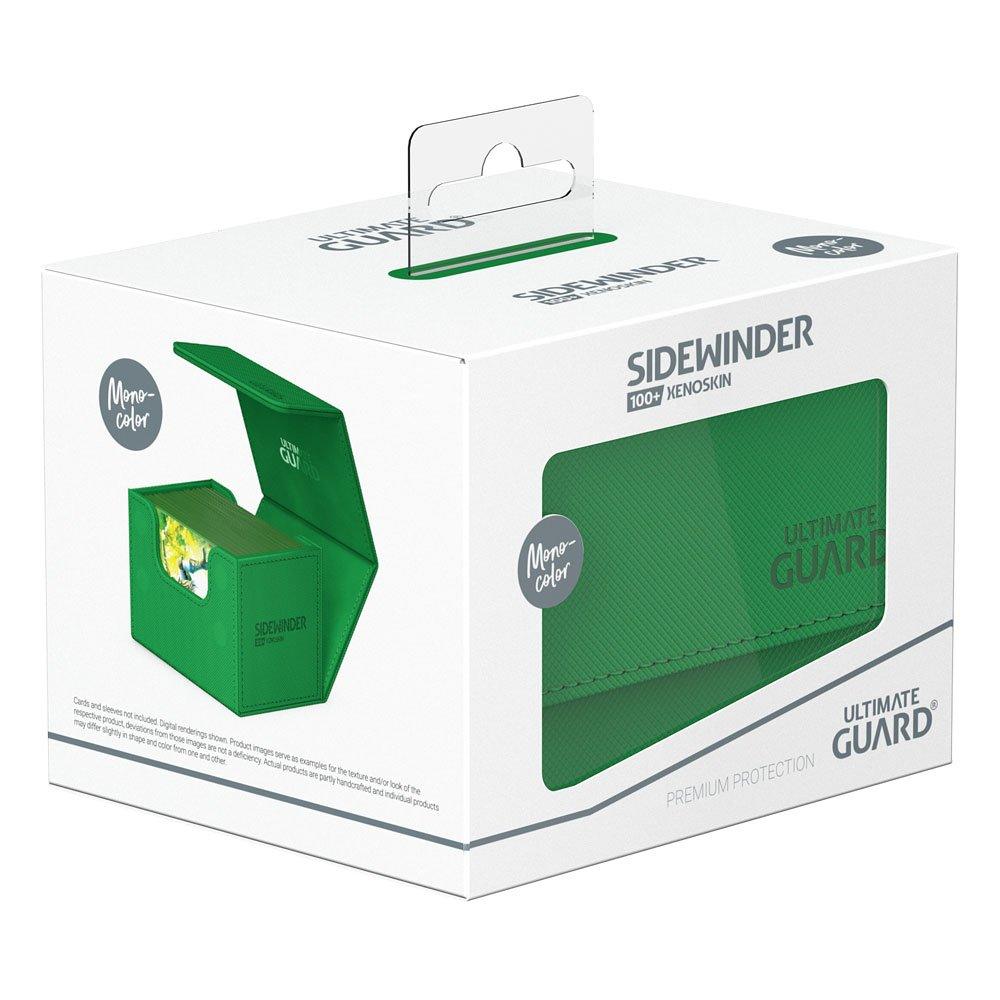 Ultimate Guard Sidewinder 100+ Xenoskin Monocolor Green - Amuzzi