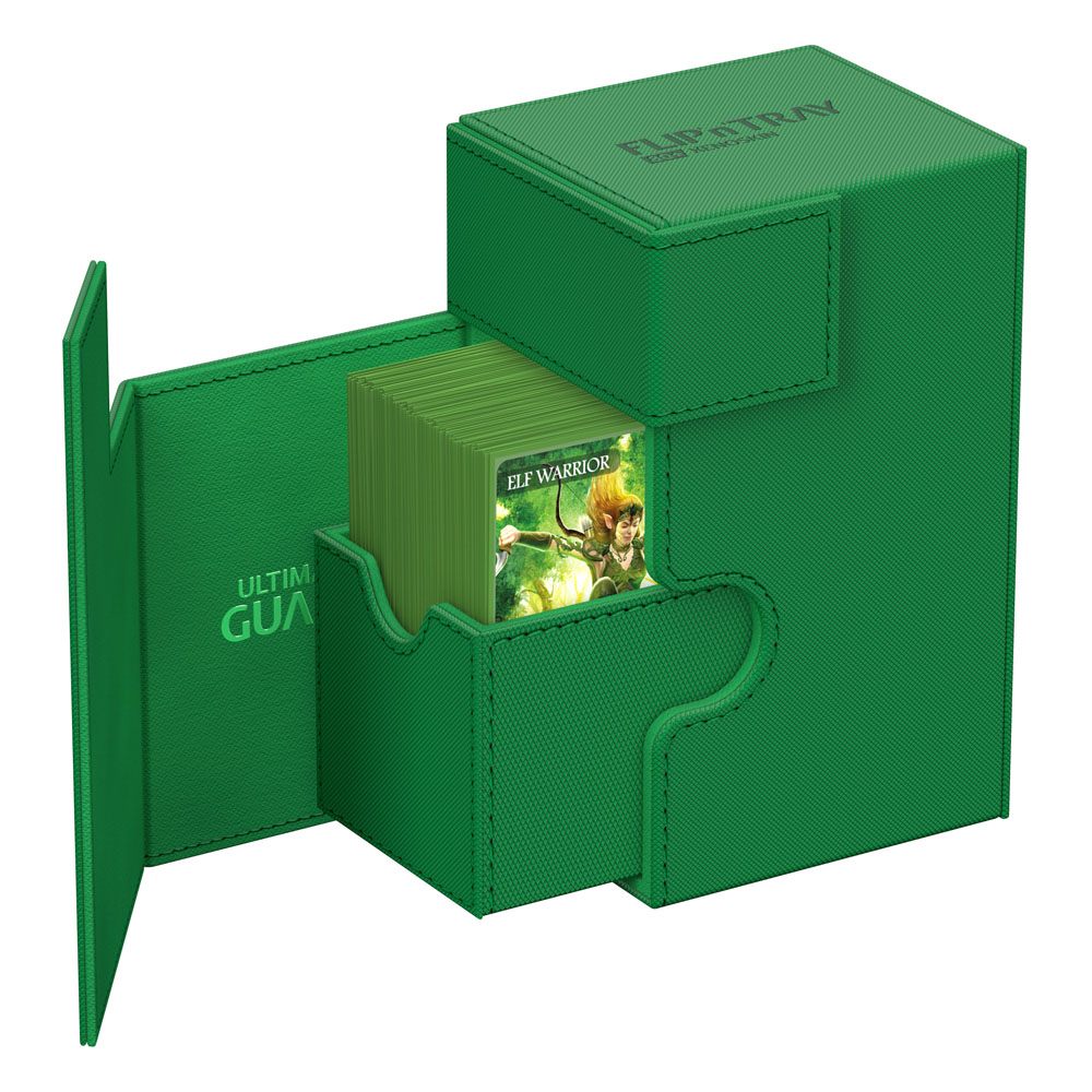 Ultimate Guard Flip'n'Tray 80+  Xenoskin - Green 4056133021623
