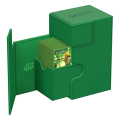 Ultimate Guard Flip'n'Tray 80+  Xenoskin - Green 4056133021623