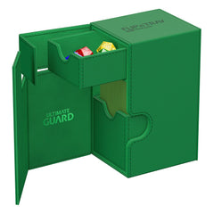 Ultimate Guard Flip'n'Tray 80+  Xenoskin - Green 4056133021623