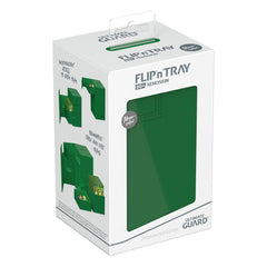 Ultimate Guard Flip'n'Tray 80+  Xenoskin - Green 4056133021623