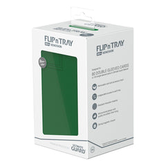 Ultimate Guard Flip'n'Tray 80+  Xenoskin - Green 4056133021623