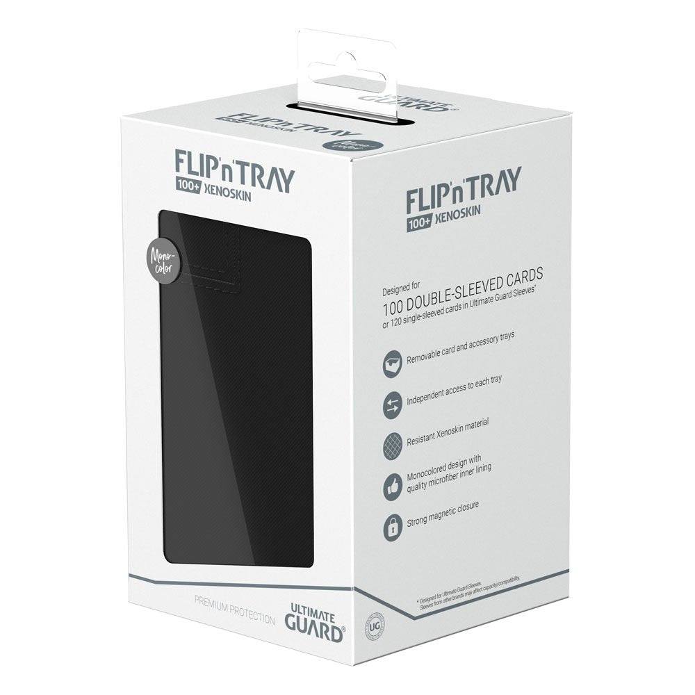 Ultimate Guard Flip'n'Tray 100+ Xenoskin - Black 4056133021708