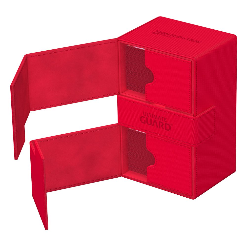 Ultimate Guard Twin Flip'n'Tray 160+ Xenoskin - Red 4056133021906