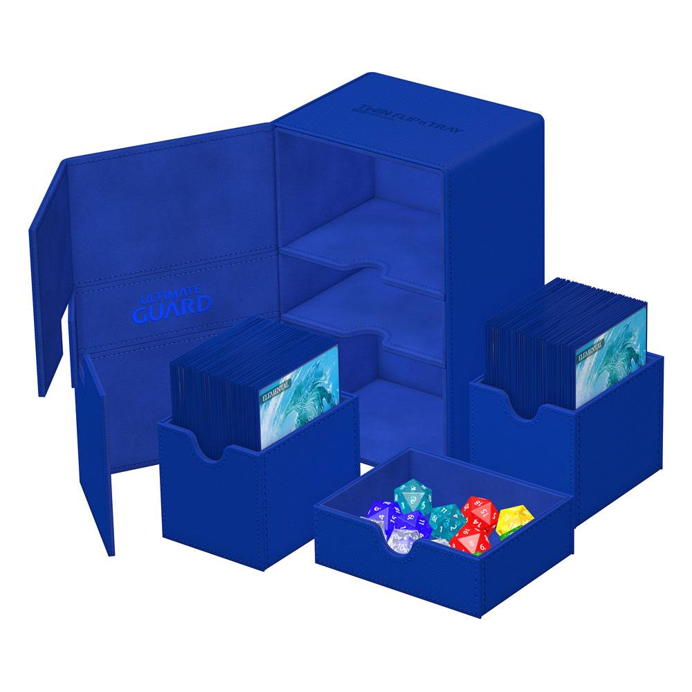 Ultimate Guard Twin Flip'n'Tray 160+ Xenoskin - Blue 4056133021920