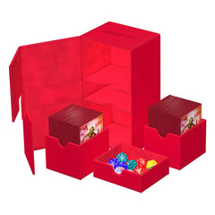 Ultimate Guard Twin Flip'n'Tray 200+ Xenoskin - Red 4056133022064