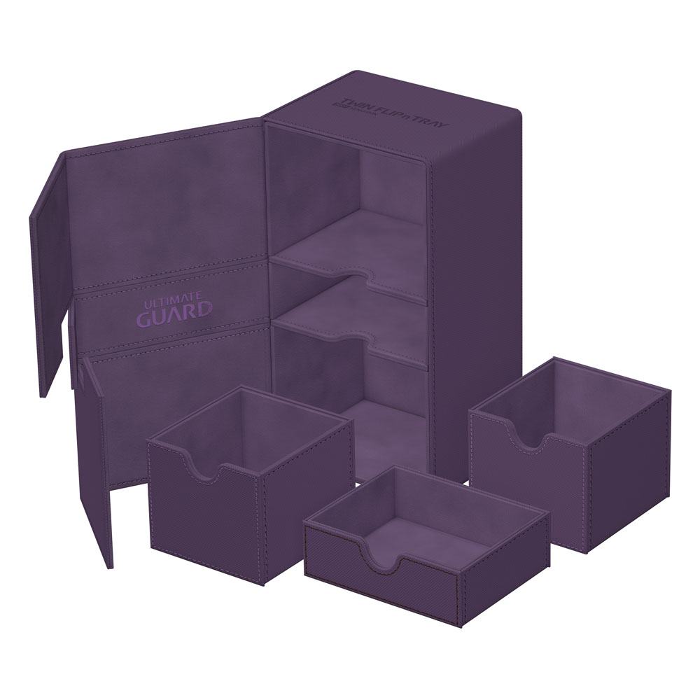 Ultimate Guard Twin Flip'n'Tray 200+ Xenoskin - Purple 4056133022149