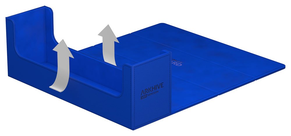 Ultimate Guard Arkhive 400+ Xenoskin Monocolor Blue - Amuzzi