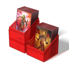 Ultimate Guard Boulder'n'Tray 100+ - Ruby 4056133022828