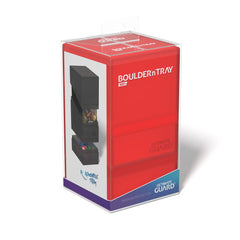 Ultimate Guard Boulder'n'Tray 100+ - Ruby 4056133022828