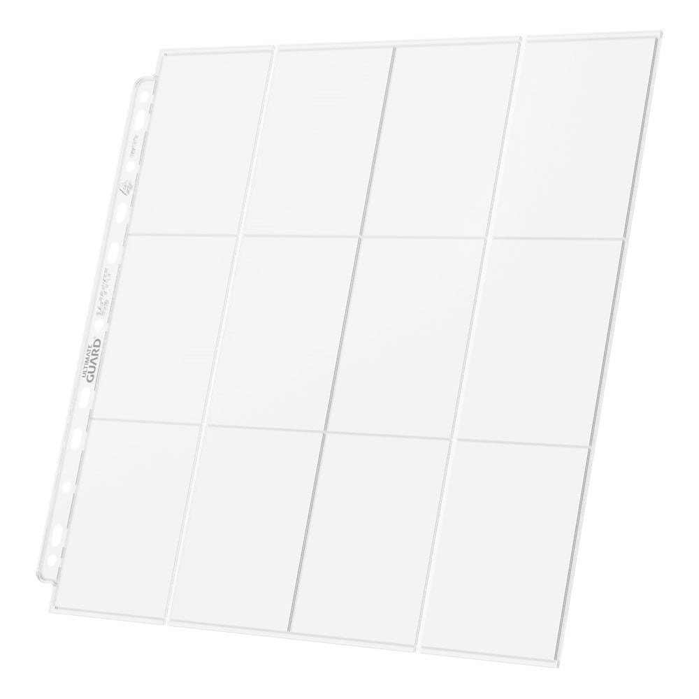 Ultimate Guard 24-Pocket QuadRow Pages Side-Loading (10) - Transparent 4056133023757