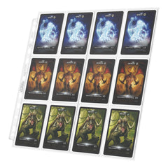 Ultimate Guard 24-Pocket QuadRow Pages Side-Loading (10) - Transparent 4056133023757