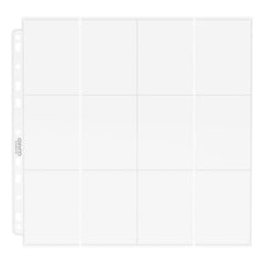 Ultimate Guard 24-Pocket QuadRow Pages Side-Loading (10) - Transparent 4056133023757