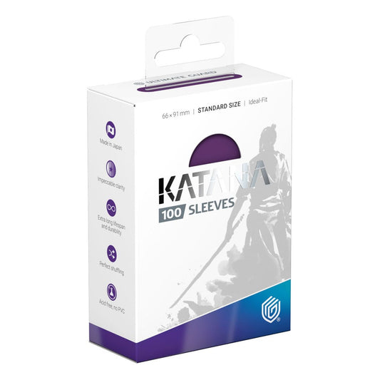 Ultimate Guard Katana Sleeves Standard Size (100) - Iris Bloom 4056133026628