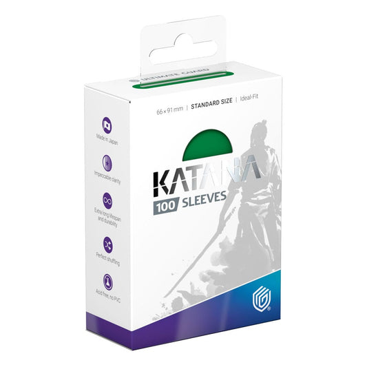 Ultimate Guard Katana Sleeves Standard Size (100) - Jade Garden 4056133026659