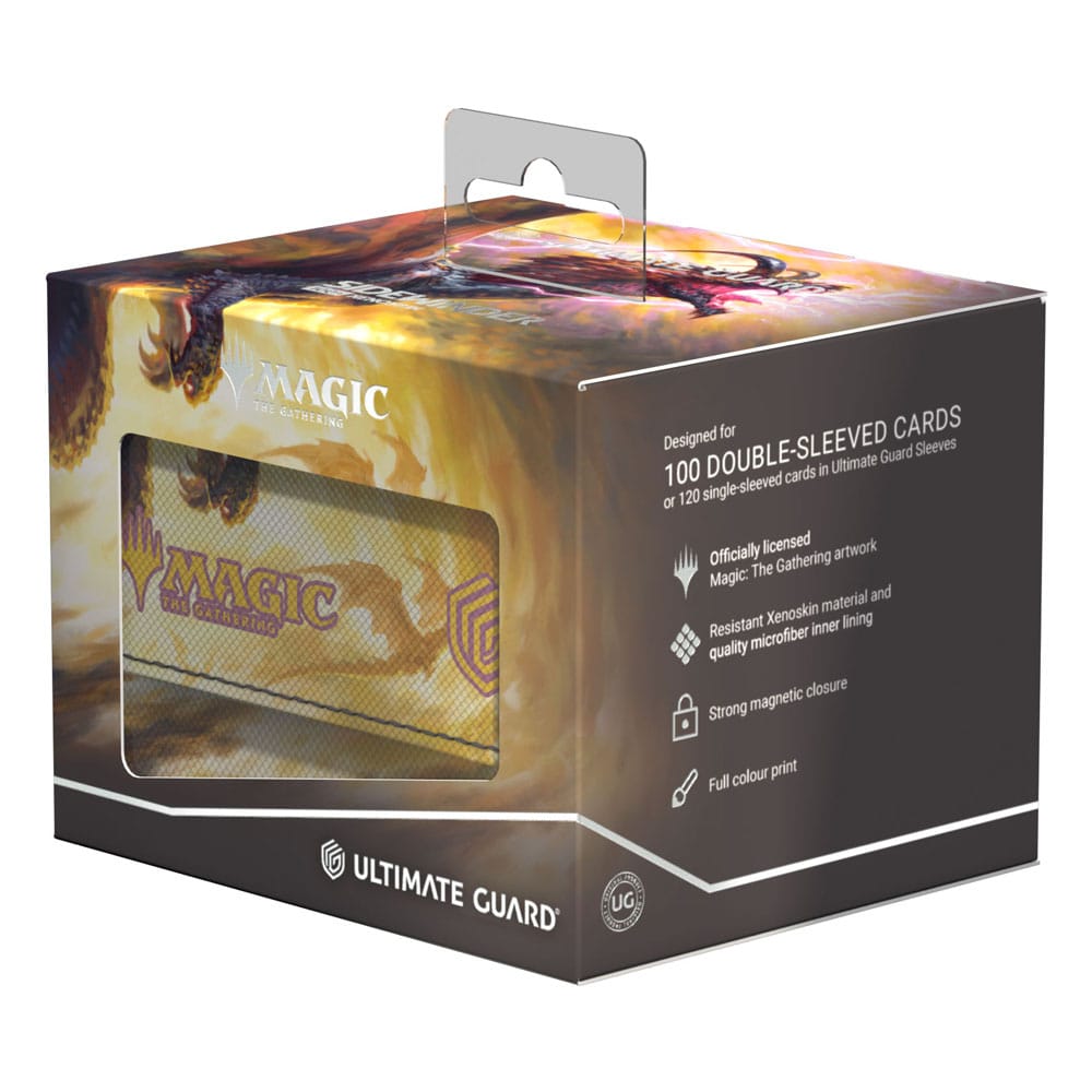 Ultimate Guard Sidewinder 100+ Xenoskin Magic: The Gathering "Tarkir: Dragonstorm" Ghostfire - Stormscale Scion 4056133036207