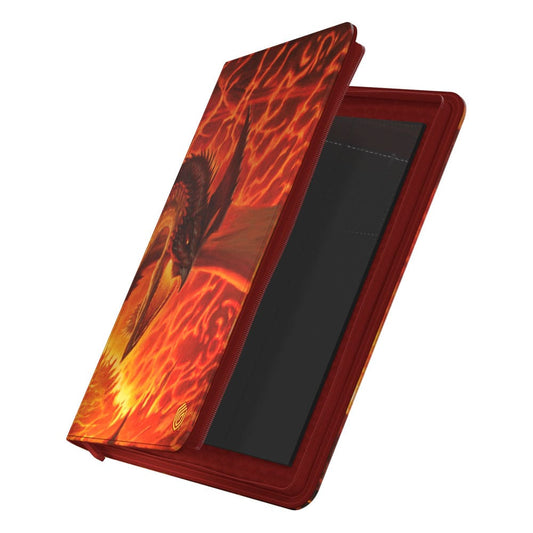 Ultimate Guard Zipfolio 360 Xenoskin Magic: The Gathering "Tarkir: Dragonstorm" -  Magmatic Hellkite 4056133036306