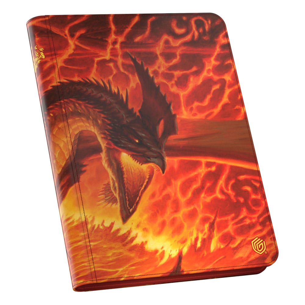 Ultimate Guard Zipfolio 360 Xenoskin Magic: The Gathering "Tarkir: Dragonstorm" -  Magmatic Hellkite 4056133036306