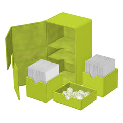 Ultimate Guard Twin Flip'n'Tray 200+ Xenoskin "Summer Edition 2025" - Lime 4056133040846