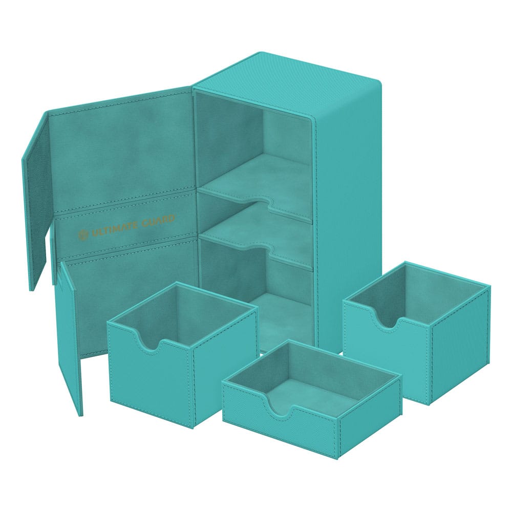 Ultimate Guard Twin Flip'n'Tray 200+ Xenoskin "Summer Edition 2025" - Lagoon 4056133040860