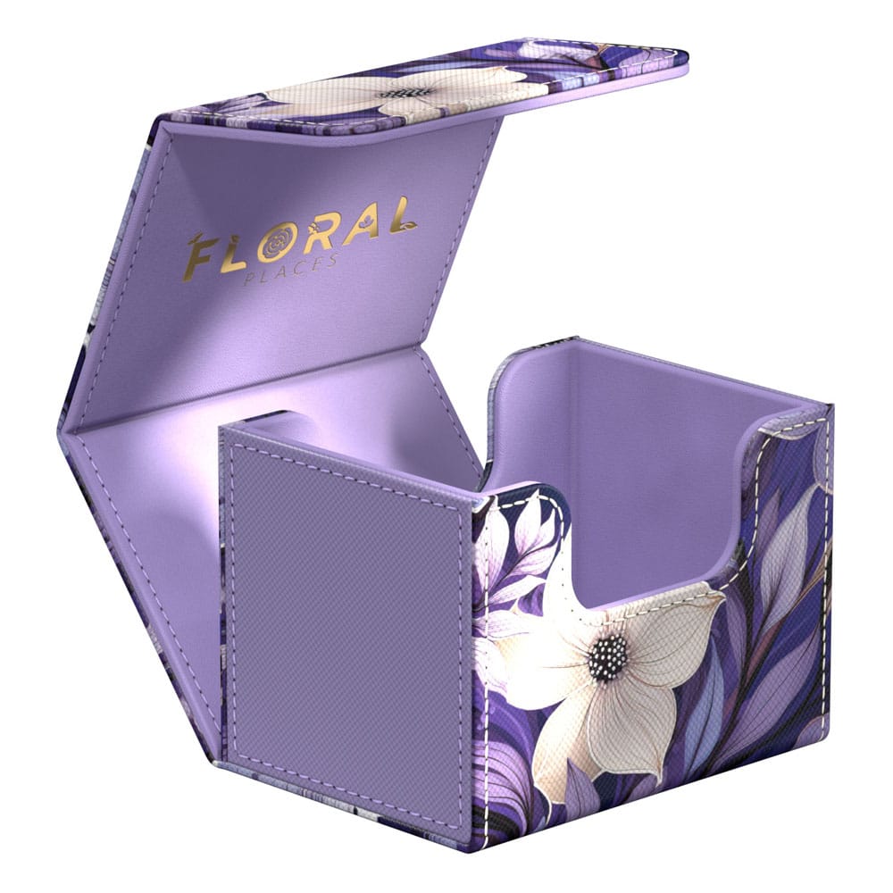Ultimate Guard Sidewinder 100+ Xenoskin "Floral Places" - Moonlit Glen 4056133042383
